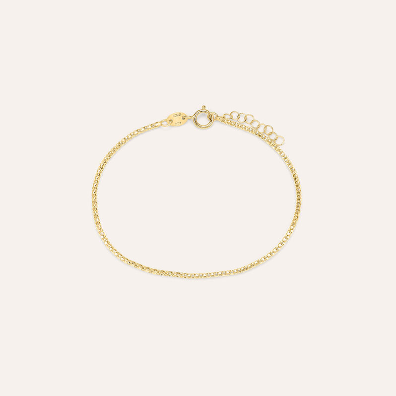 Bracciale Catena Baby Gold Oro Giallo - Spannringe Kinder | OROVIVO