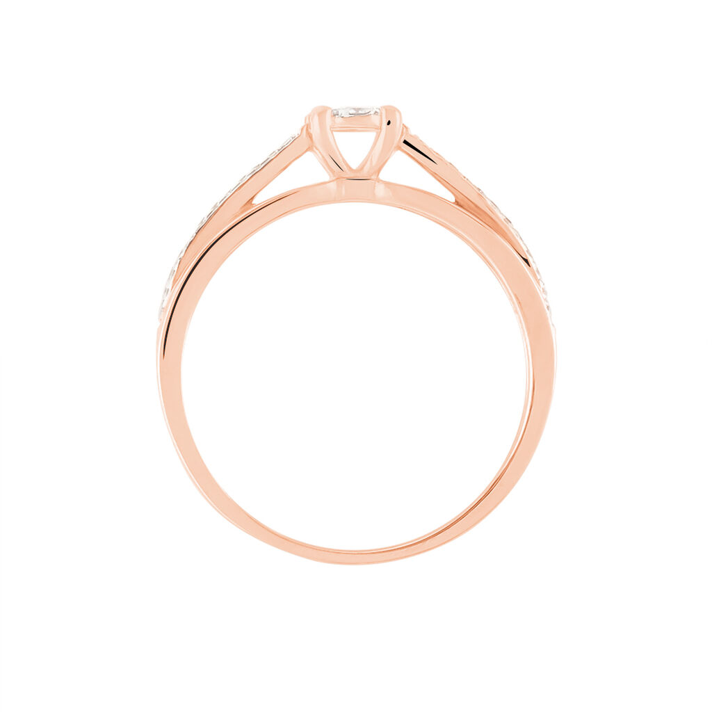 Bague Kate Or Rose Diamant - Spannringe Damen | OROVIVO