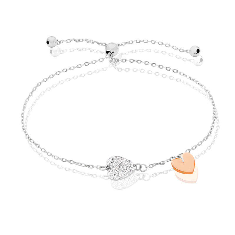 Bracelet Madi Argent Bicolore Oxydes - Spannringe Damen | OROVIVO