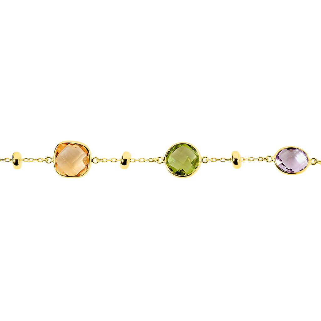 Damen Armband Gold 375 Amethyst Violett 9,46ct Aga - Armbänder Damen | OROVIVO