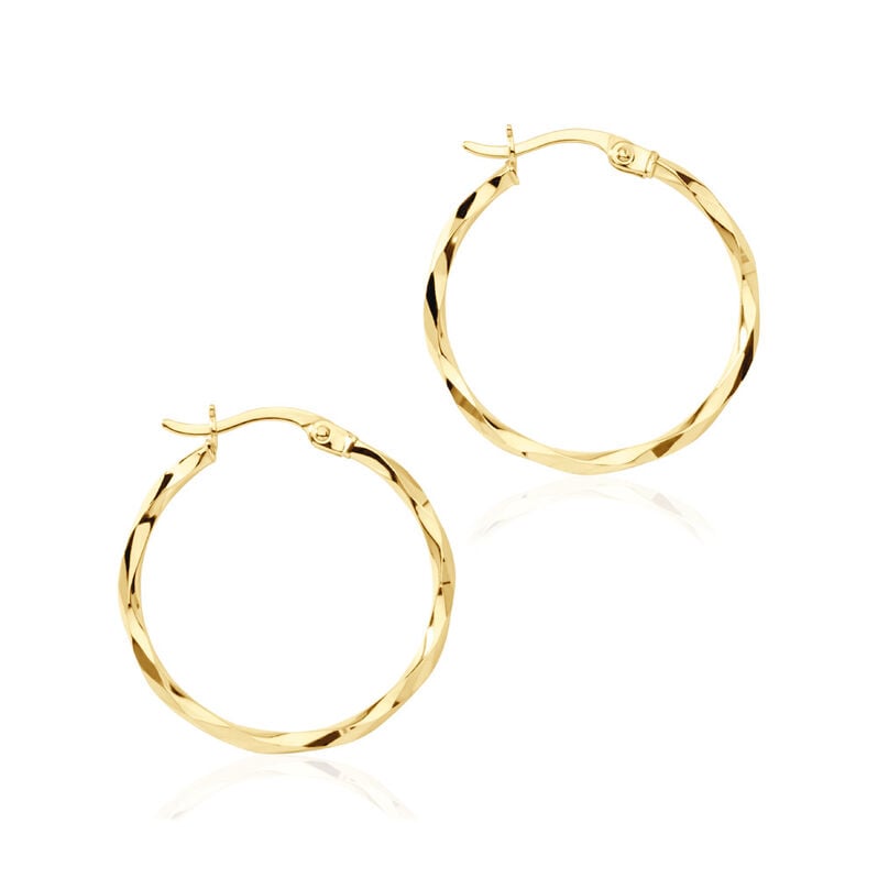 Elise Damen Creolen Gold 585 (14 Karat) - Creolen Damen | OROVIVO