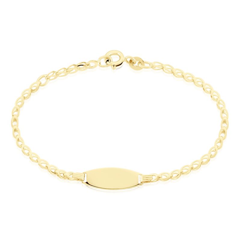 Bracelet Identitée Marcel Or Jaune - Spannringe Kinder | OROVIVO