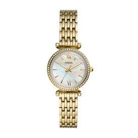 Fossil Damenuhr Carlie Mini Es4735 Quarz - Analoguhren Damen | OROVIVO