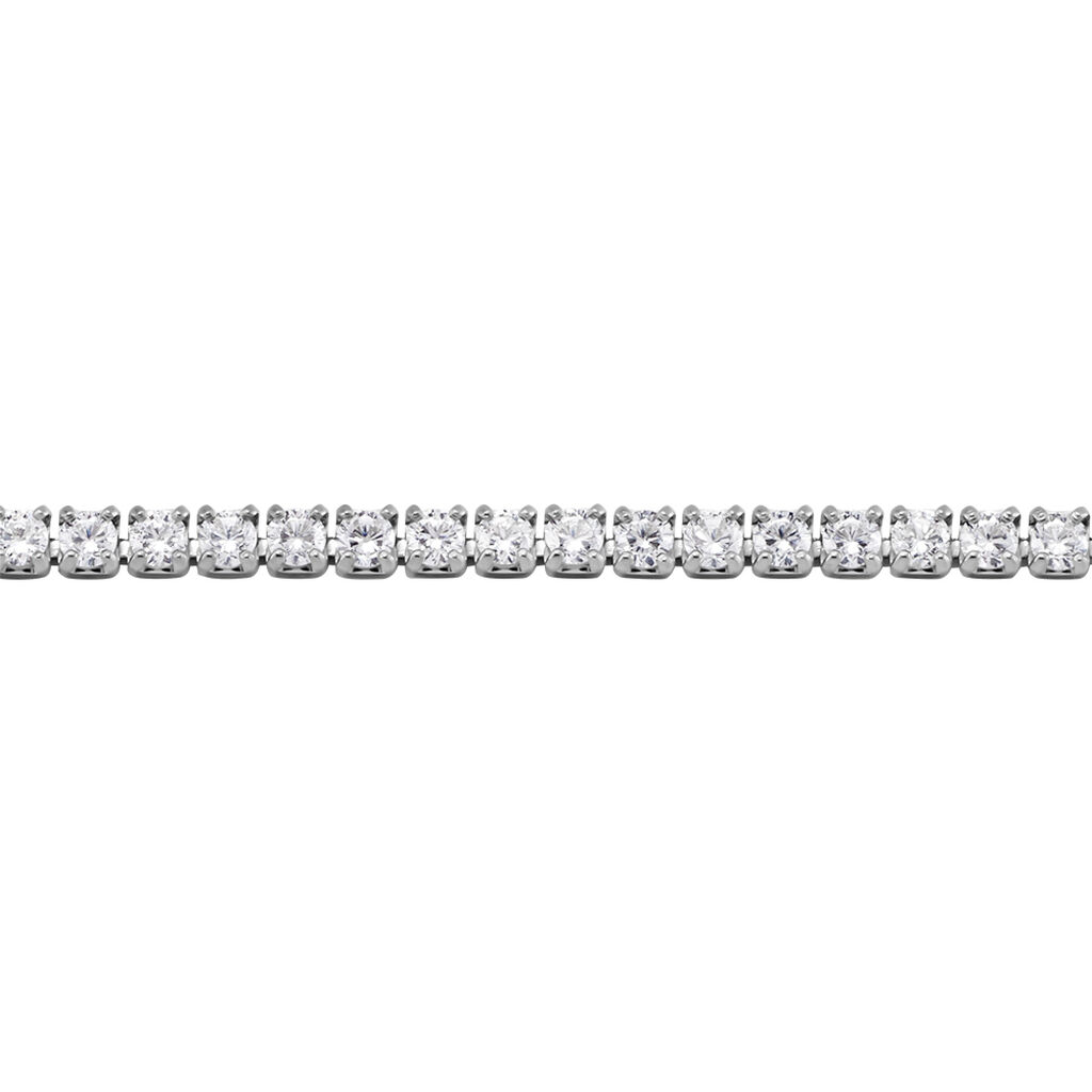 ANTHIA 1 Damen Armband Silber 925 Zirkonia Wei&szlig;