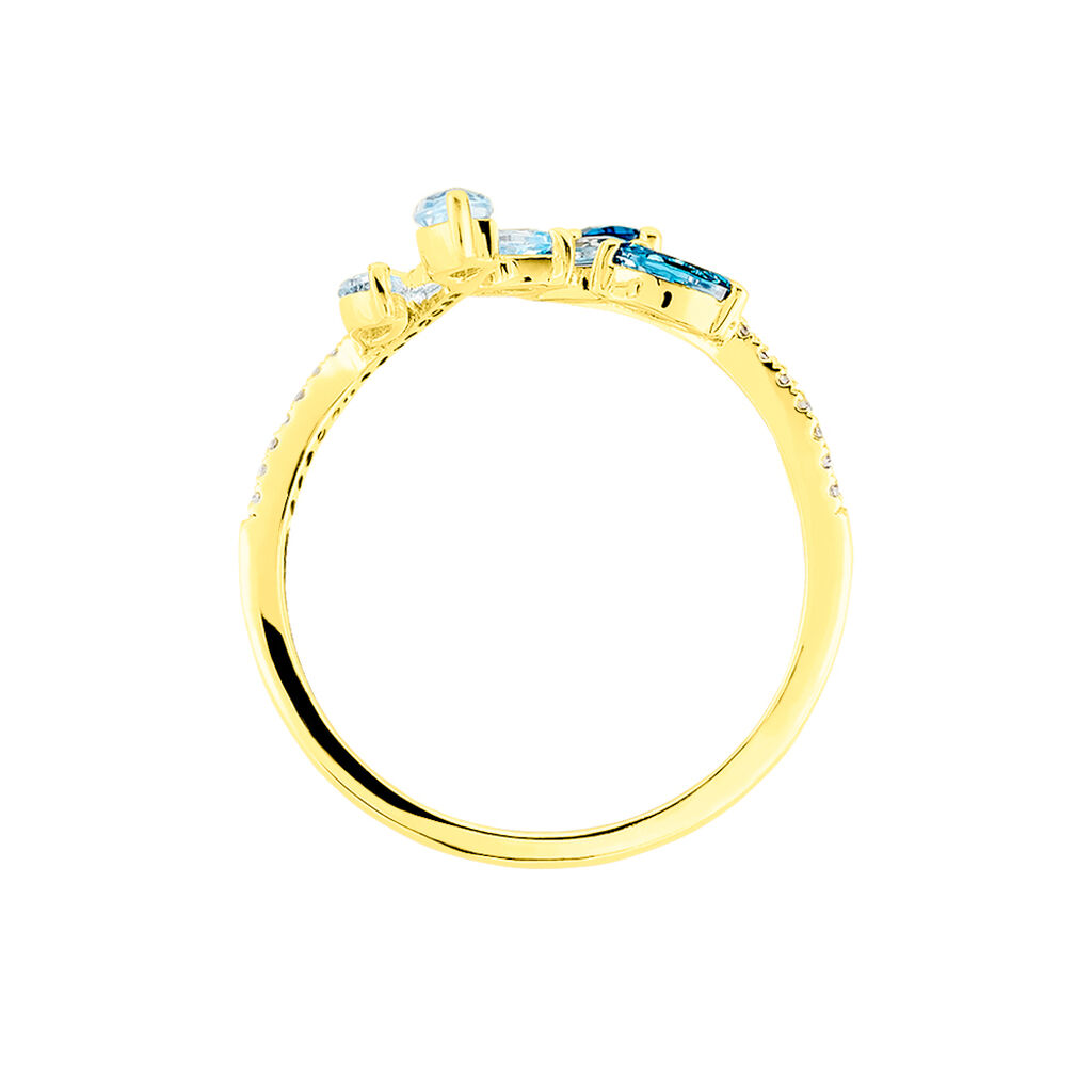 Bague Sevimae Or Jaune Topaze - Spannringe Damen | OROVIVO