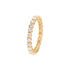 MARLEEN Damen Ring Gold 585 (14 Karat) Synthetischer Diamant Wei&szlig; 0,93 ct