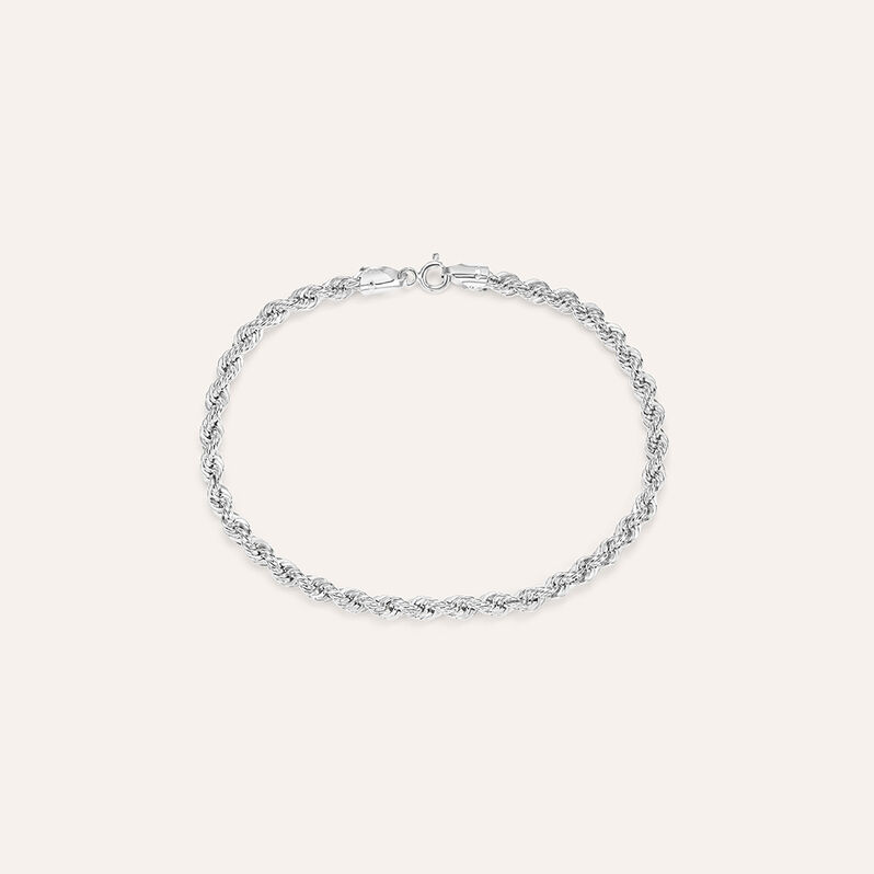 Bracciale Catena Colette Oro Bianco - Spannringe Damen | OROVIVO