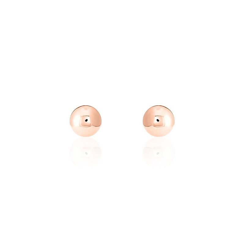 Orecchini Lobo Bon Ton Oro Rosa - Spannringe Damen | OROVIVO