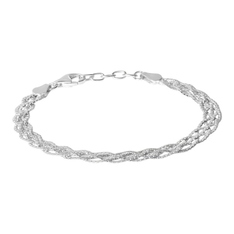 Bracciale Catena Silver Collection Argento Rodiato - Spannringe Damen | OROVIVO