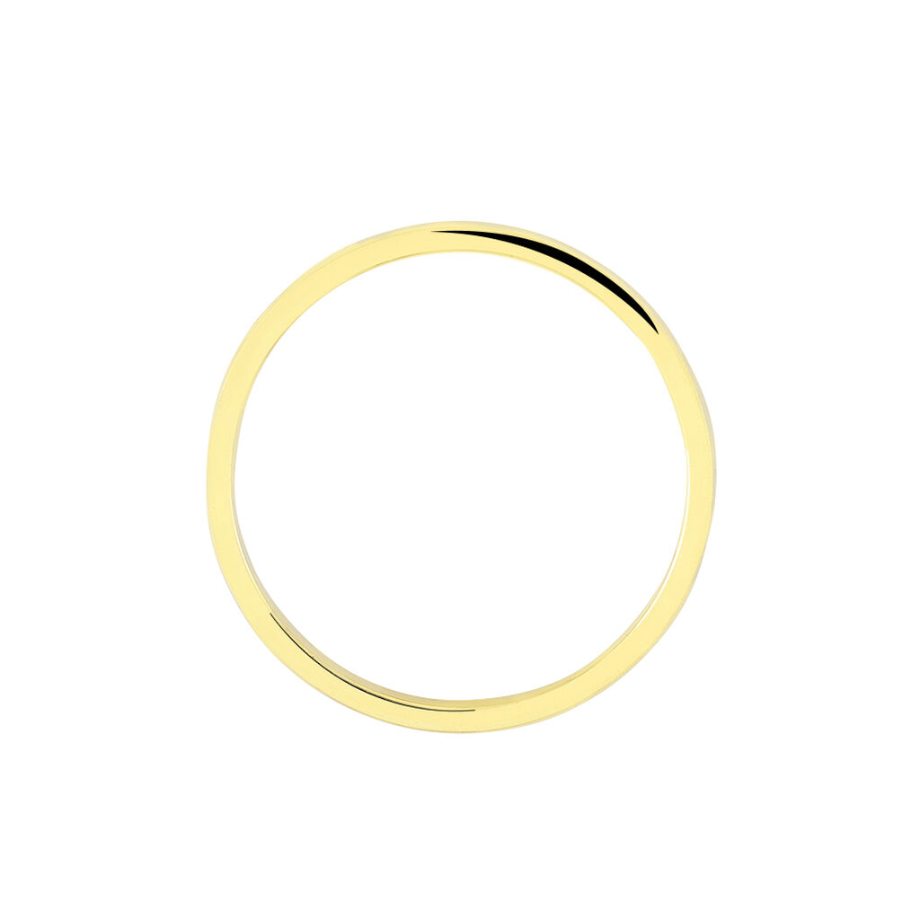 Alliance Jodelle Ruban Plat Or Bicolore - Spannringe Unisex | OROVIVO