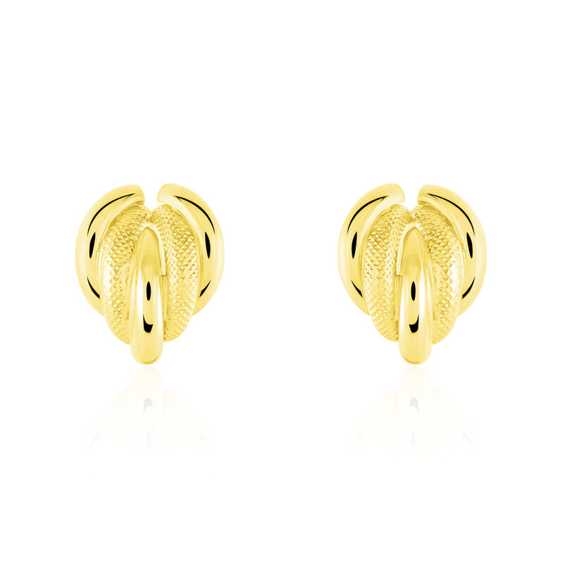 Boucles D'oreilles Pendantes Or Jaune Garda - Spannringe Damen | OROVIVO