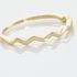 ELORINE Damen Ring Gold 375 (9 Karat) Zickzack