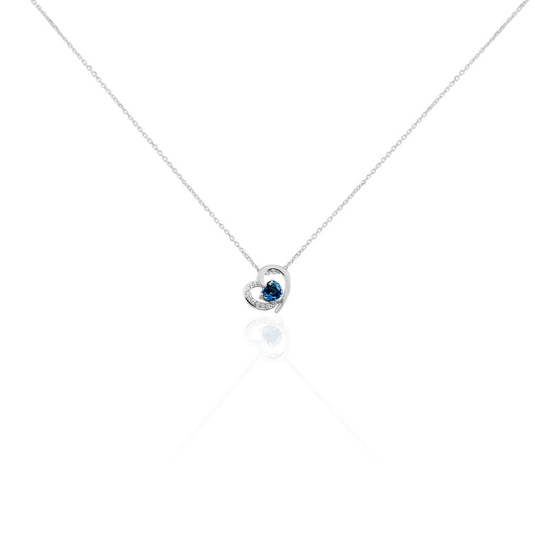 Collier Or Weiss Eliana Topaze Oxydes - Spannringe Damen | OROVIVO