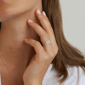 Damenring Gold 375 Diamant 0,183ct - Ringe mit Edelsteinen Damen | OROVIVO