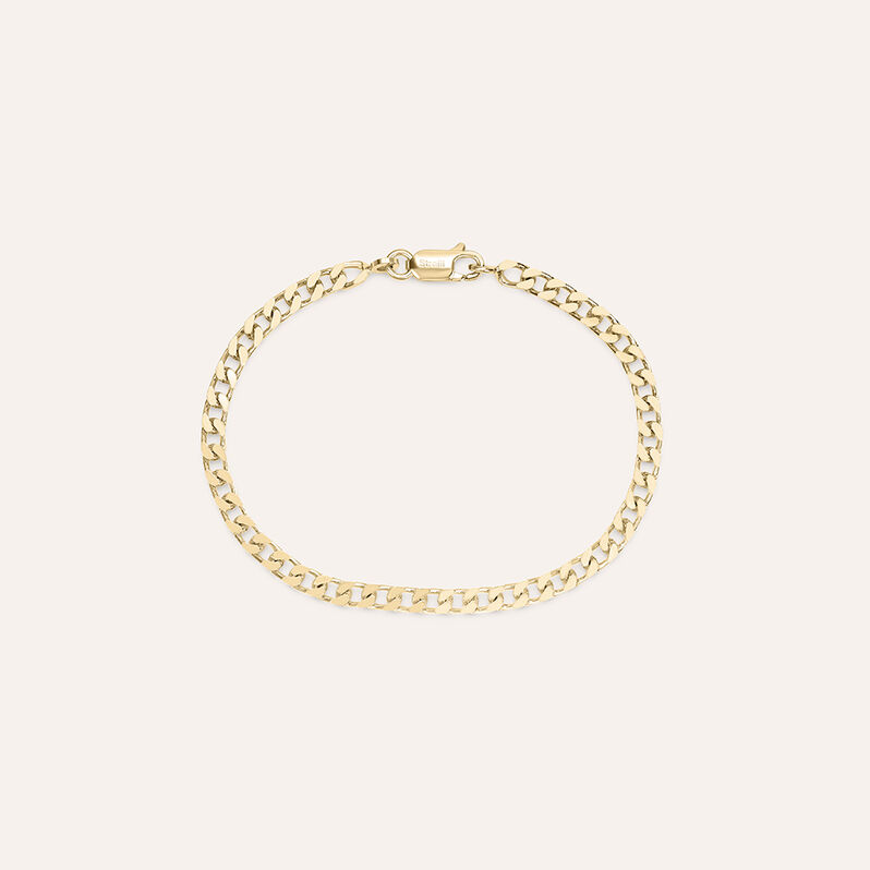 Bracciale Catena Golden Dream Placcato Oro Giallo - Spannringe Damen | OROVIVO