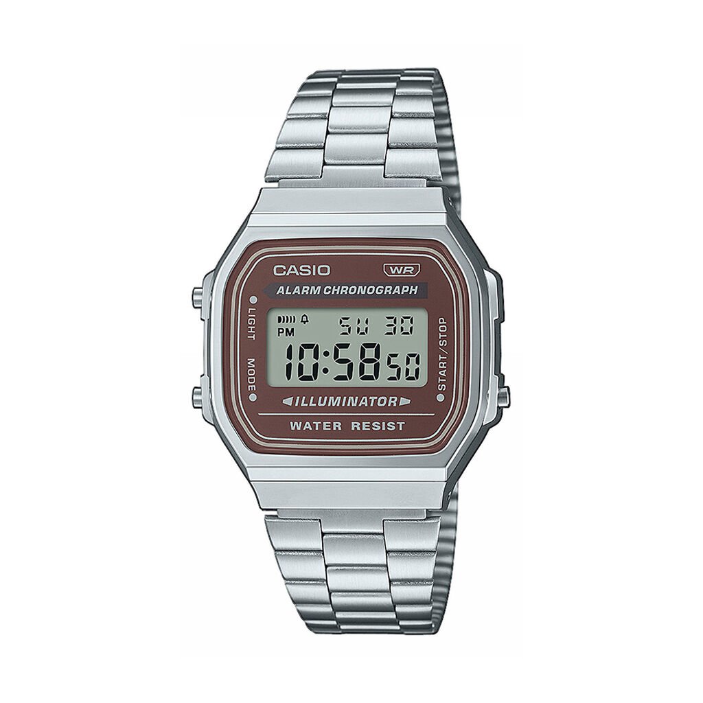 Thumbnail - CASIO COLLECTION Unisexuhr A168WA-5AYES Quarz, Uhr ohne Stein