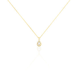 Damen Halskette Gold 375 Zirkonia - Ketten mit Anhänger Damen | OROVIVO