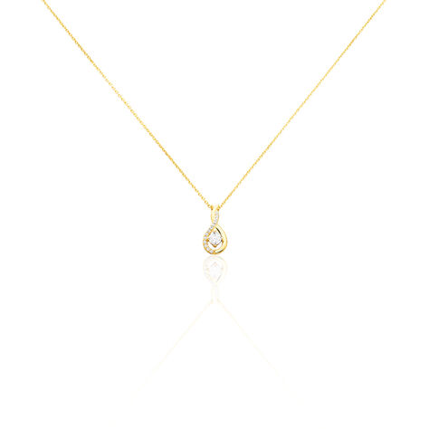 Damen Halskette Gold 375 Zirkonia - Halsketten Damen | OROVIVO