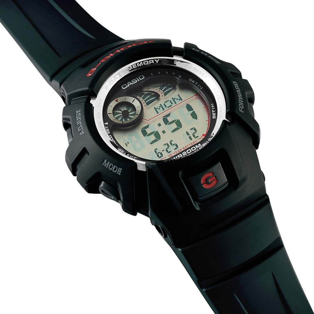 Montre Casio G-shock Black & Red Blanc - Spannringe Herren | OROVIVO
