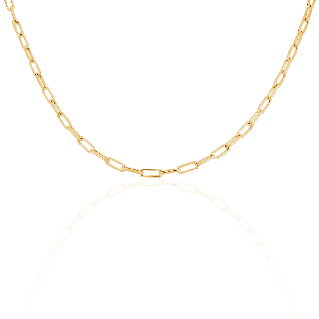 Collier Plaque Or Neala Maille Cheval - Spannringe Damen | OROVIVO