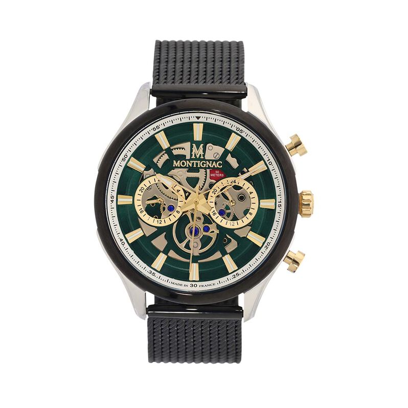 Montre Montignac Round Vert - Spannringe Herren | OROVIVO