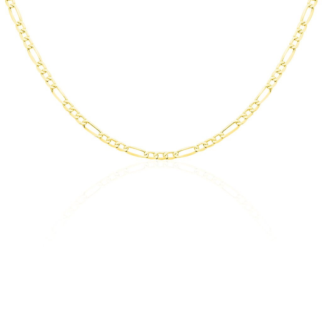 Herren Figarokette Gold 375  - Halsketten Herren | OROVIVO