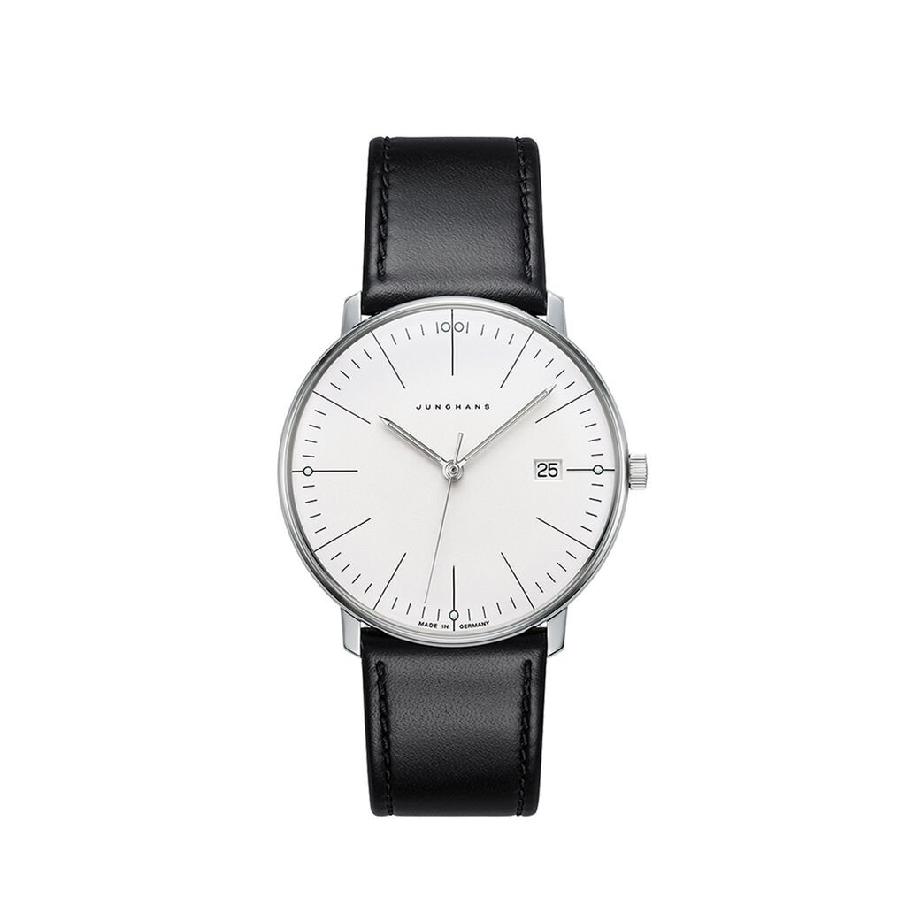 JUNGHANS Herrenuhr Max Bill 41/4817.02 Quarz, Uhr ohne Stein