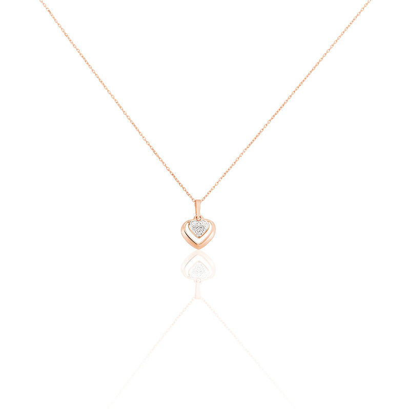Collier Liana Or Rose Diamant - Spannringe Damen | OROVIVO