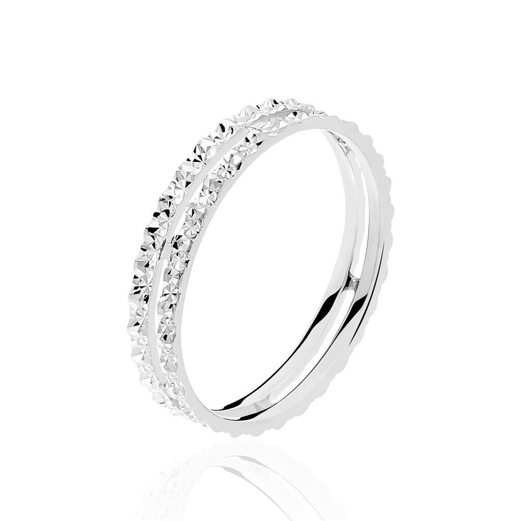 Alliance Hermanne Or Blanc - Spannringe Unisex | OROVIVO