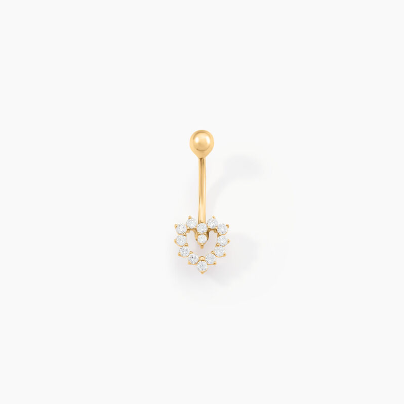 Piercing Norris Or Jaune Oxyde De Zirconium - Spannringe Damen | OROVIVO