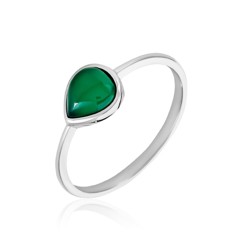 Bague Tao Argent Weiss Onyx - Spannringe Damen | OROVIVO