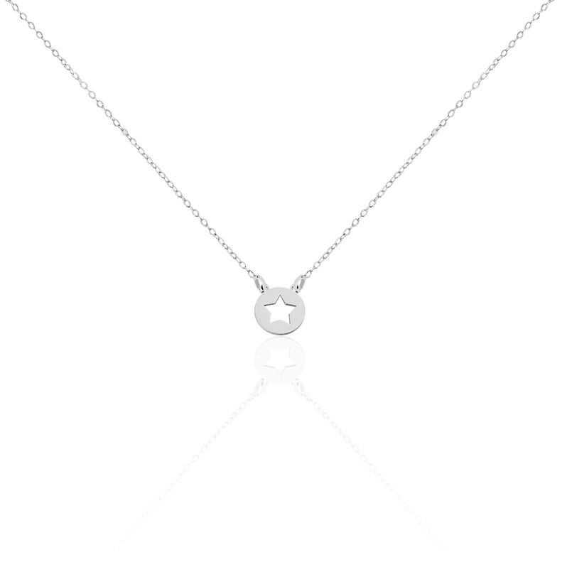 Collier Elenza Argent Blanc - Spannringe Damen | OROVIVO