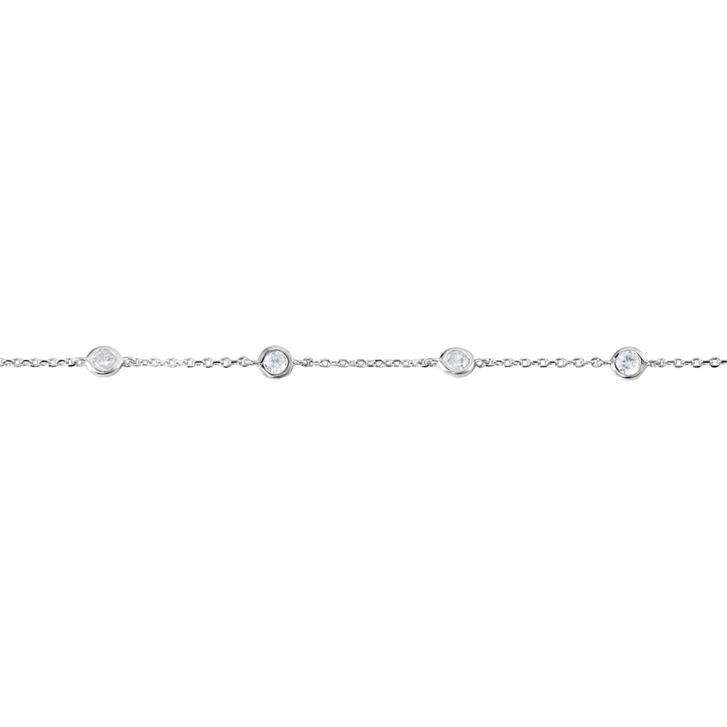 Damen Armband Silber Silber 925 Zirkonia Sevim 0,30mm - Armbänder Damen | OROVIVO