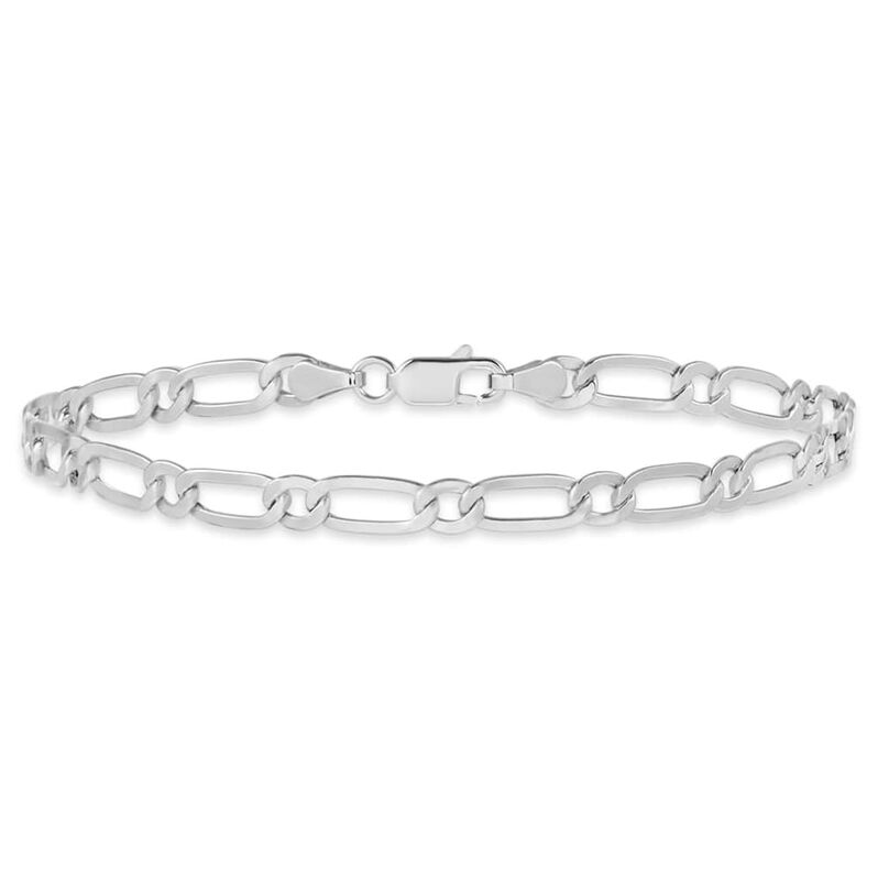 Bracciale Catena L'homme Or Oro Bianco - Spannringe Herren | OROVIVO