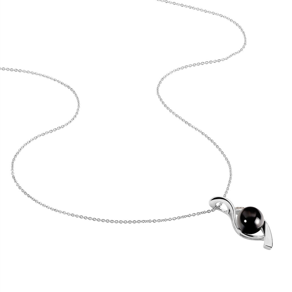 Collier Sharon Argent Ceramique - Spannringe Damen | OROVIVO