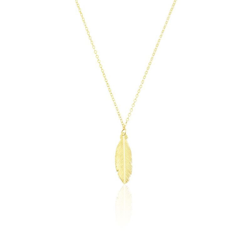 Collier Delphinium Or Jaune - Spannringe Damen | OROVIVO