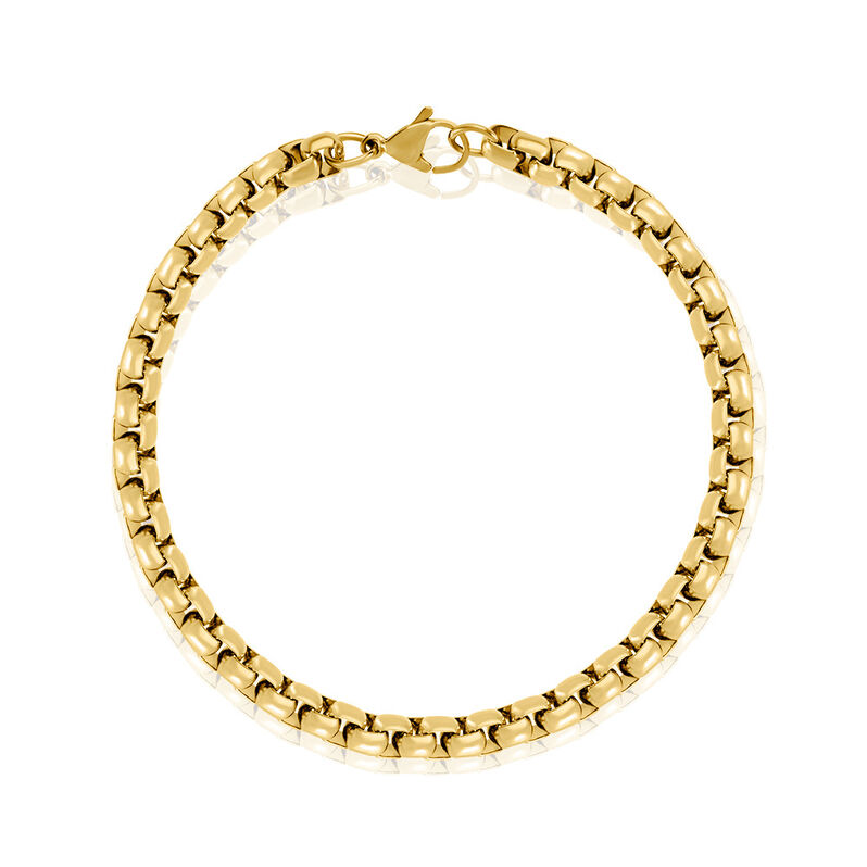 SEVERIN Herren Armkette Edelstahl vergoldet - Armketten Herren | OROVIVO