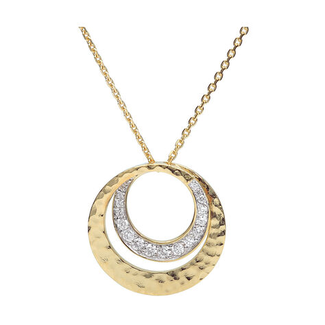 Damen Halskette Messing Gold 750 plattiert  - Halsketten Damen | OROVIVO