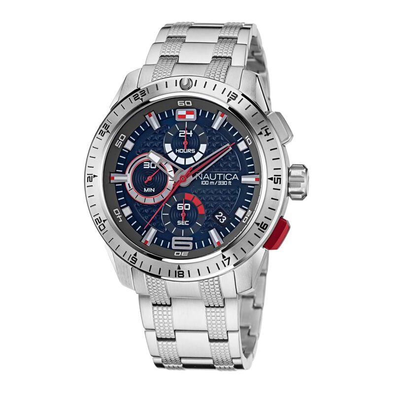 Orologio Al Quarzo Nautica Nst 101 Chrono Napnsf112 - Spannringe Herren | OROVIVO