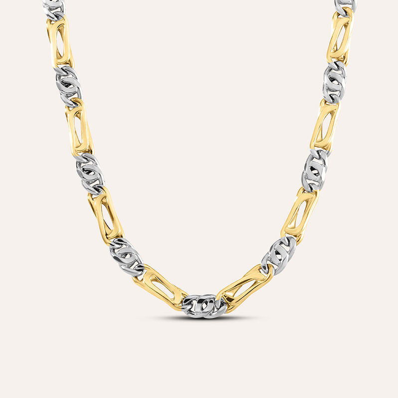 Catena L'homme Or Oro Bicolore - Spannringe Herren | OROVIVO