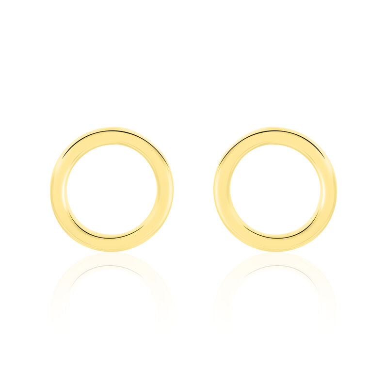 Boucles D'oreilles Or Gracieuse Cercle - Spannringe Damen | OROVIVO