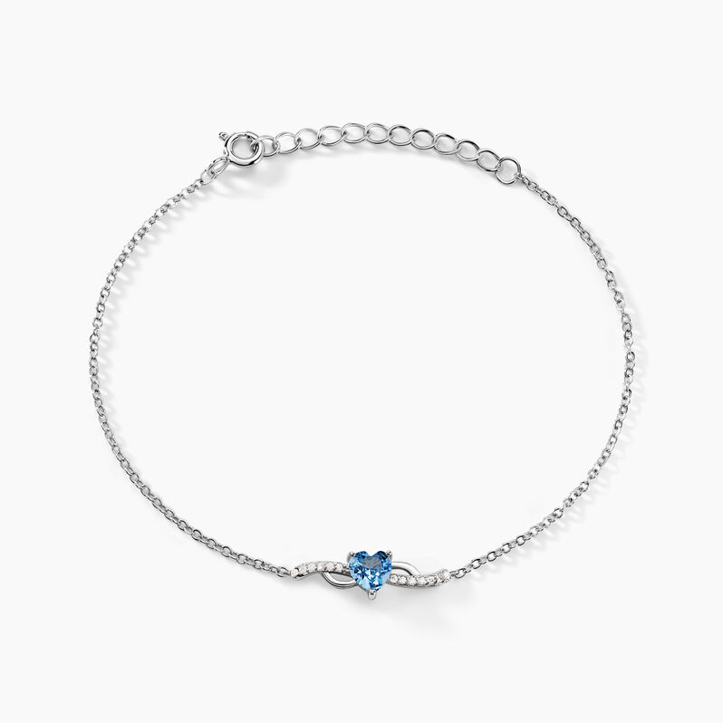Bracelet Avalon Argent Weiss Oxyde De Zirconium - Spannringe Damen | OROVIVO