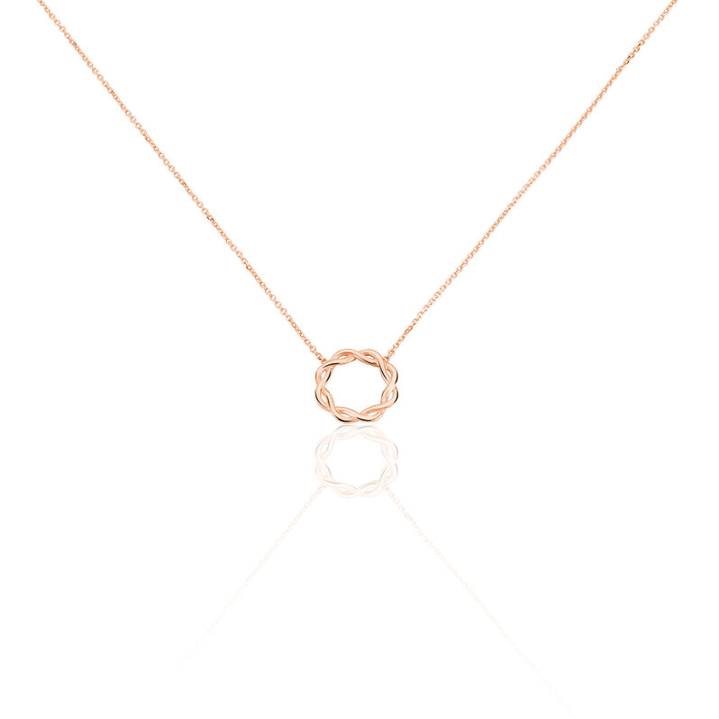 Collier Or Rose Carmelie Forme Cercle - Spannringe Damen | OROVIVO