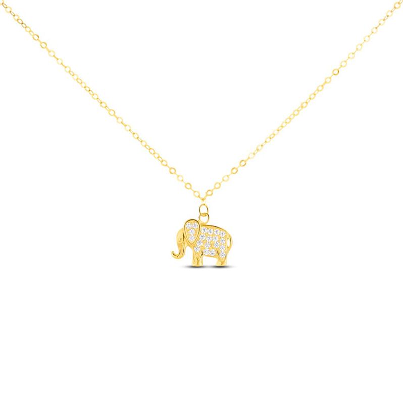 Collana Claire Oro Giallo Cubic Zirconia - Spannringe Damen | OROVIVO