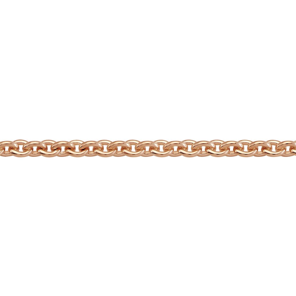 ANKER S RUND 3 Damen Kette Silber rosevergoldet 925 B 1,5 mm, Kette ohne Stein