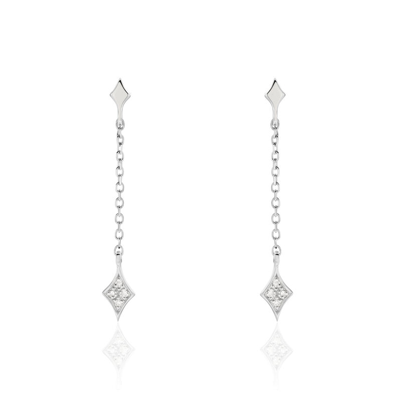 Boucles D'oreilles Or Weiss Arije - Spannringe Damen | OROVIVO