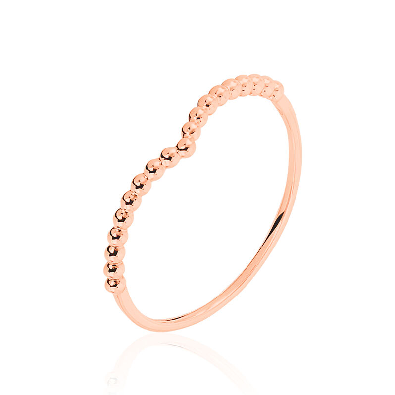 Bague Or Rose Tilia - Spannringe Damen | OROVIVO