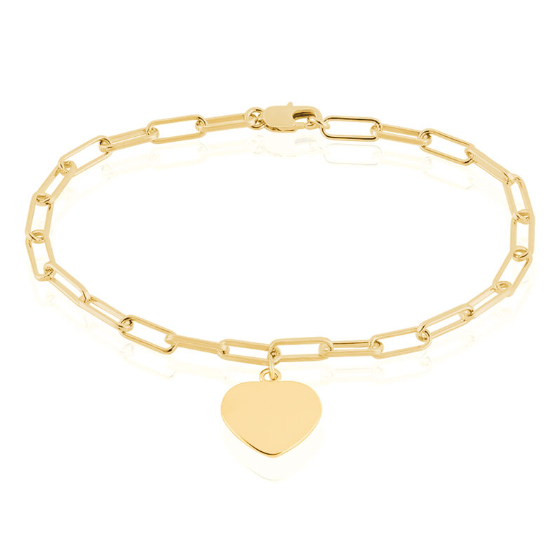 Bracelet Plaque Or Neala Maille Cheval Pampille - Spannringe Damen | OROVIVO