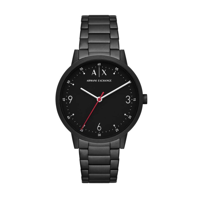 Montre Armani Exchange Cayde Noir - Spannringe Herren | OROVIVO