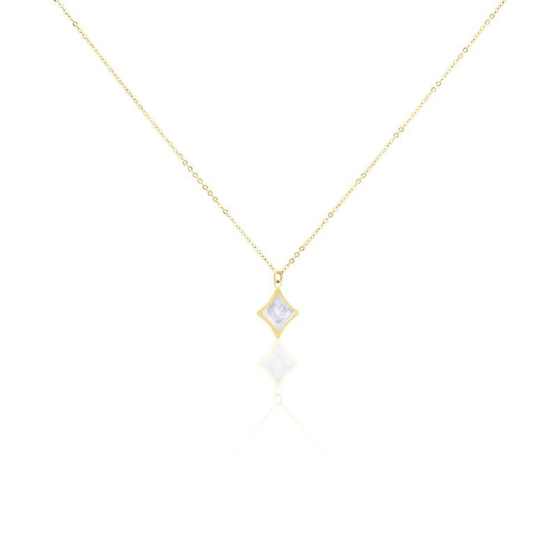 Collier Marvella Or Jaune Nacre - Spannringe Damen | OROVIVO